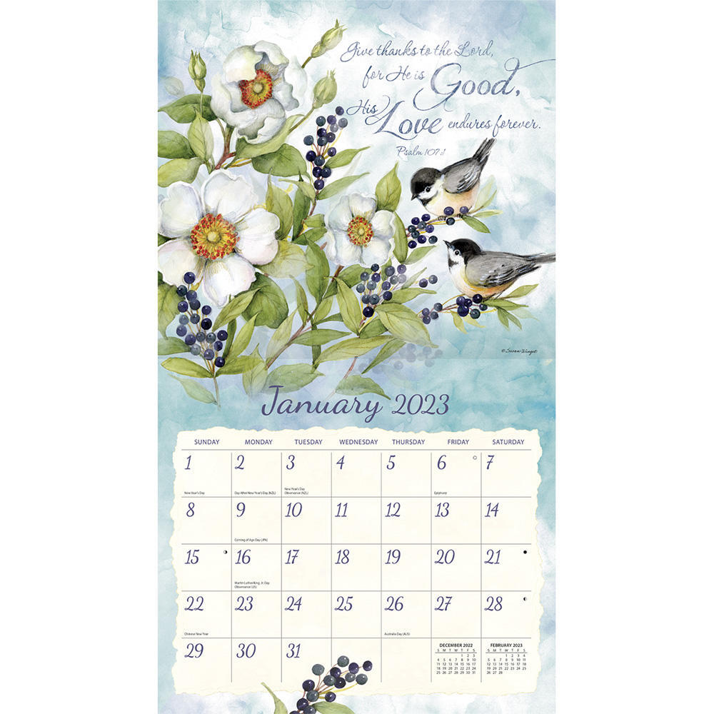 2023 Calendar Nature's Grace by Susan Winget, LANG 23991001932 - Lang