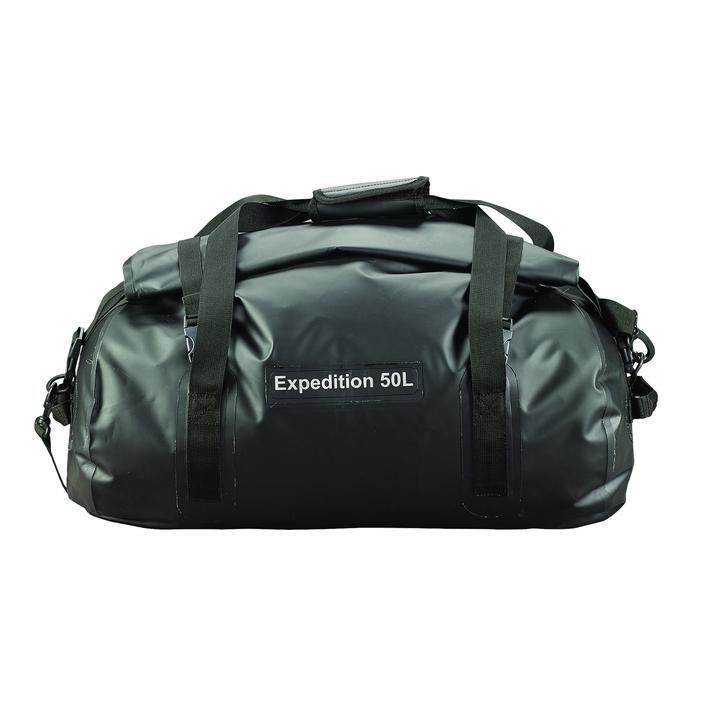 Caribee Expedition 50l Waterproof Kit Bag Black 