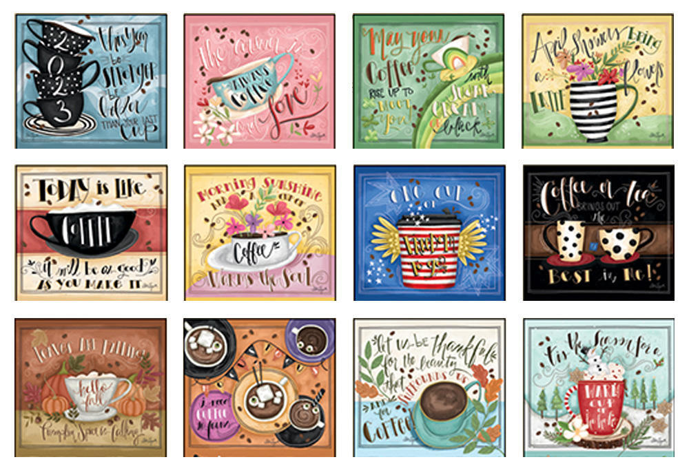 2023 Calendar Coffee by Lorilynn Simms, LANG 23991001853 - Lang