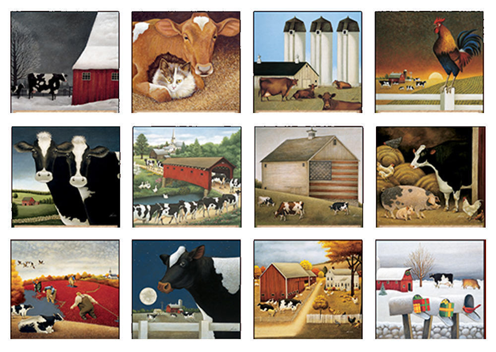 2023 Calendar Cows Cows Cows by Lowell Herrero, LANG 23991001909 - Lang