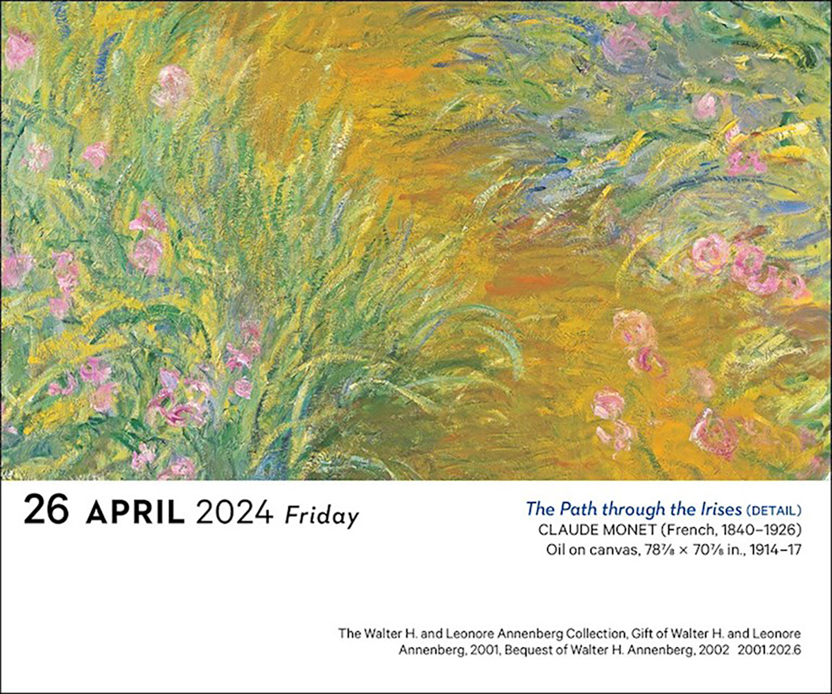 Impressionism and PostImpressionism 2024 DaytoDay Boxed Calendar by