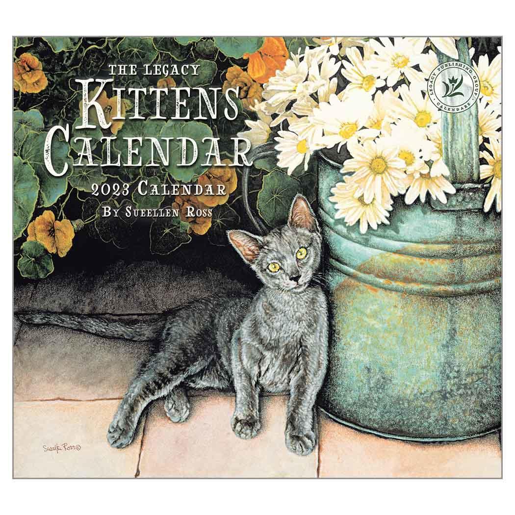 2023 Calendar Kittens by Sueellen Ross Legacy WCA75889 - Legacy