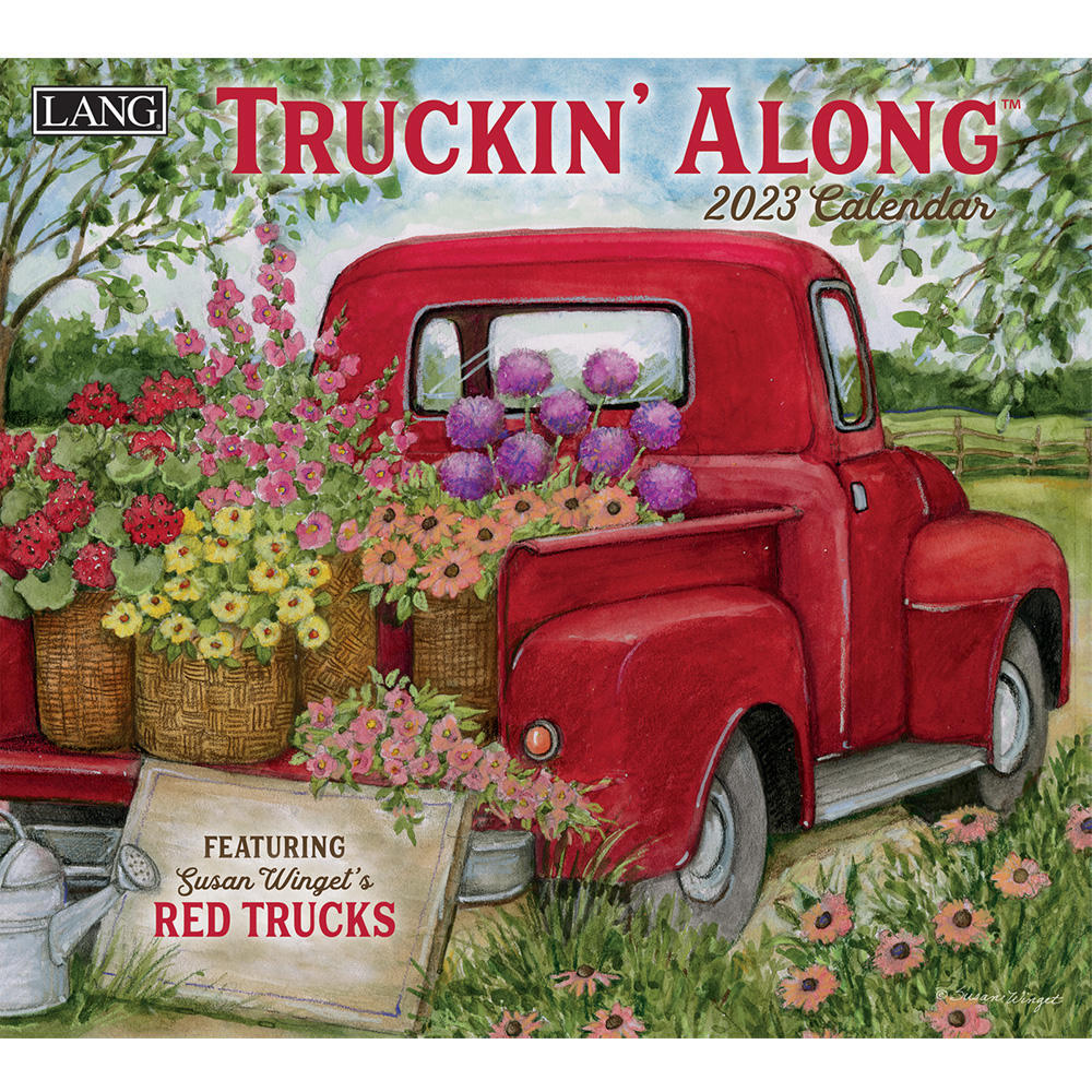 2023 Calendar Truckin' Along by Susan Winget, LANG 23991002010 Lang