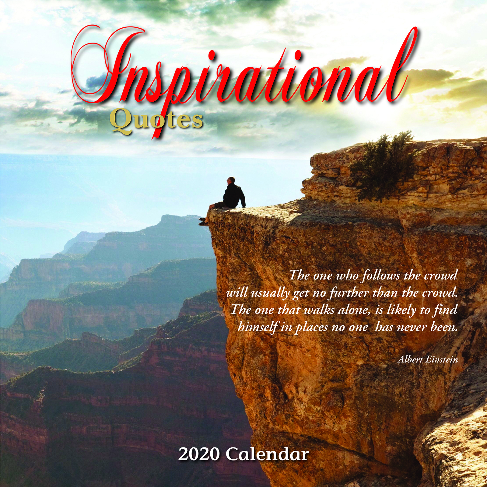 √ Inspirational Quotes 2020 Wall Calendar