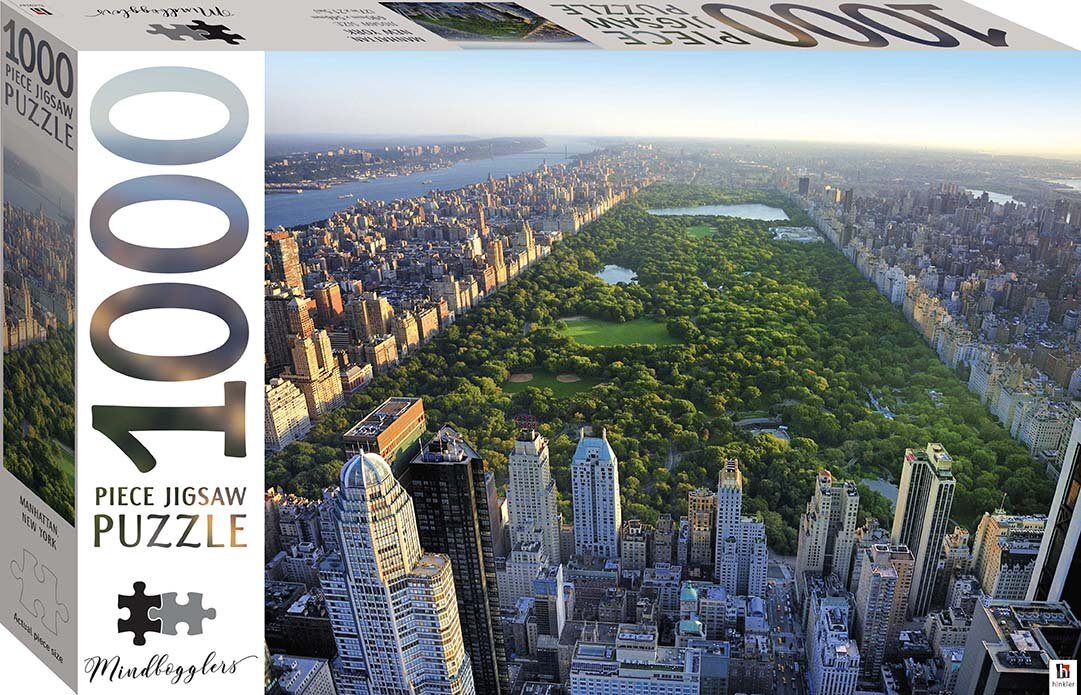 1000 Piece Jigsaw Puzzle Manhattan New York By Mindbogglers Hinkler