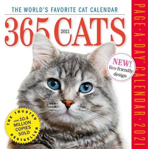 2021 Calendar 365 Cats Page-A-Day Boxed by Workman W08594 9781523508594 ...