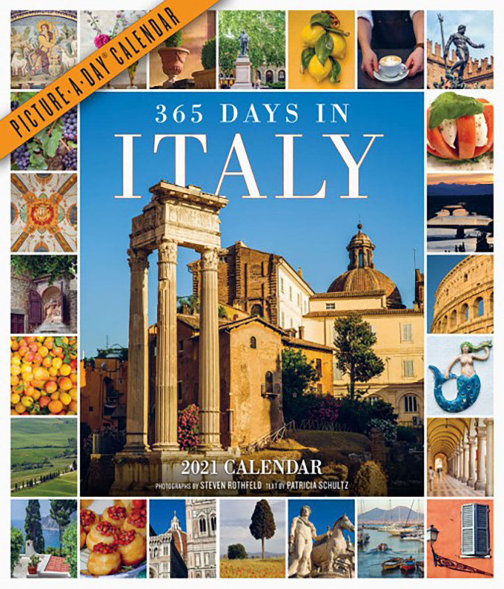2021 Calendar 365 Days in Italy Picture-A-Day Deluxe Wall by Workman ...
