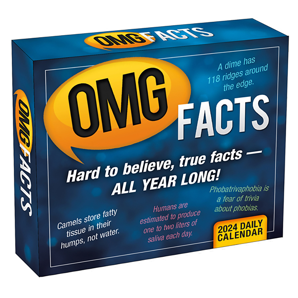 OMG Facts 2024 Daily Boxed Calendar by Spartz Media
