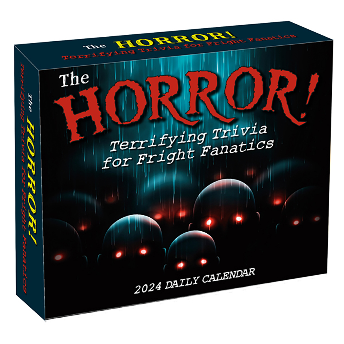 The Horror 2024 Daily Boxed Calendar by Susie Shubert