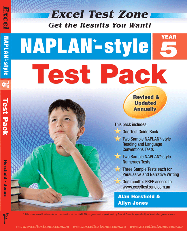 Excel Test Zone Naplan Style Year 5 Test Pack New Pascal Press