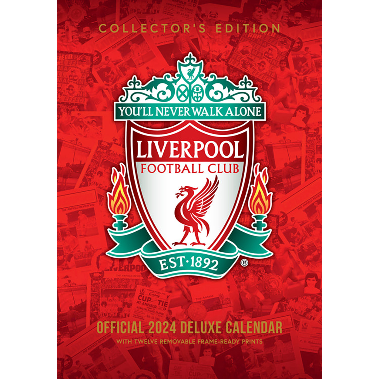 Liverpool Football Club Collector's Edition Deluxe 2024 A3 Wall