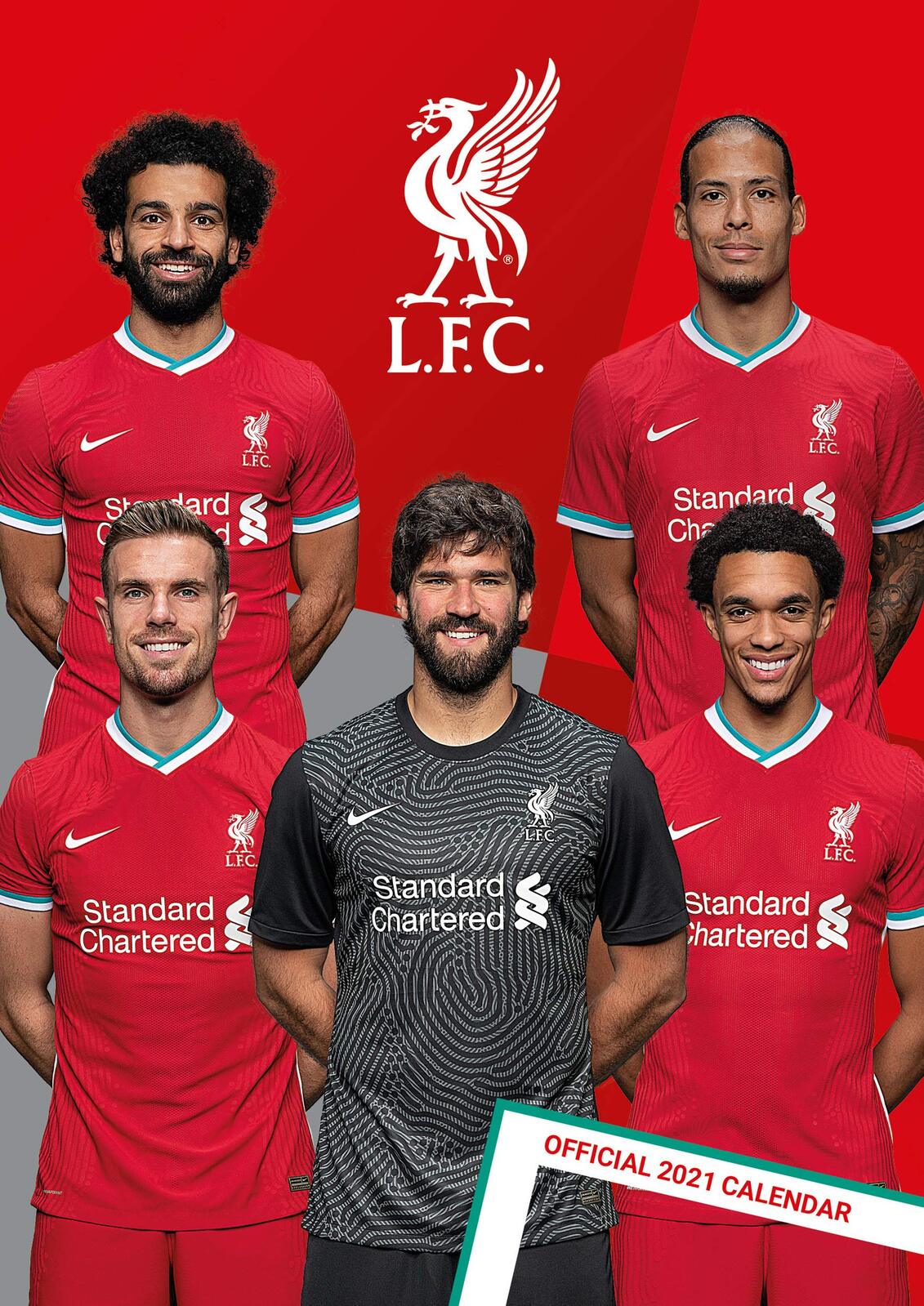 2021 Calendar Liverpool Fc Official A3 Wall By Danilo D45260 Danilo Promotions Ltd