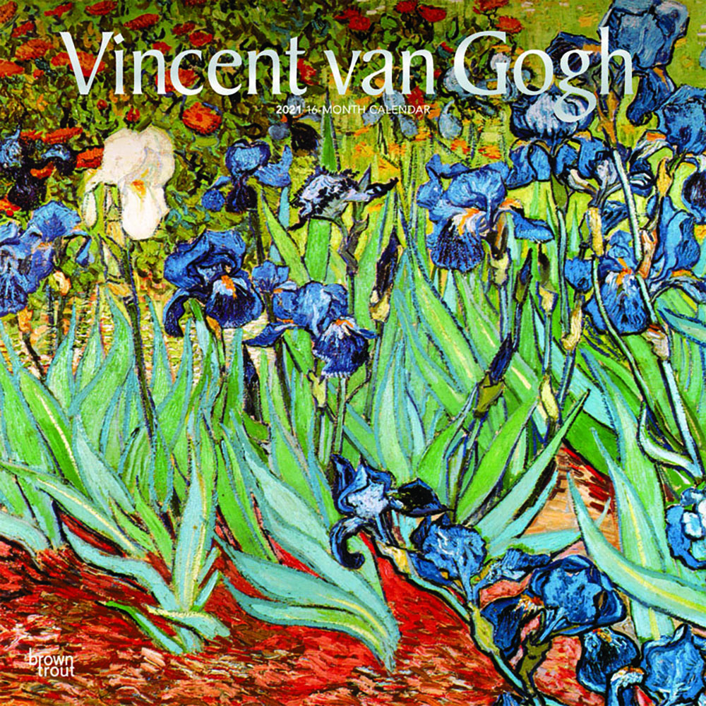 2021 Calendar Vincent Van Gogh Square Wall by Browntrout BT20437
