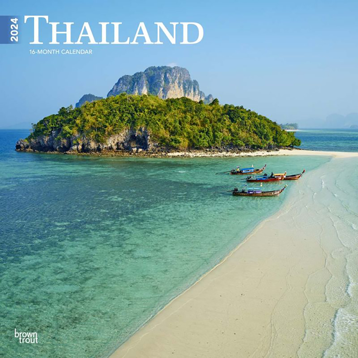 Thailand 2024 16 Month Square Wall Calendar By Browntrout   9781975467654 