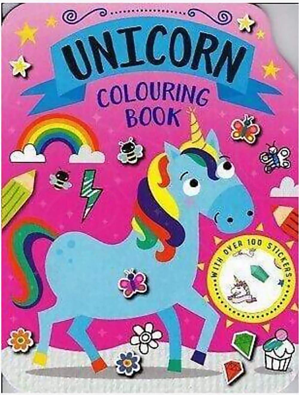 Unicorn Colouring Book by Melon Books