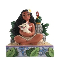 Disney Traditions Figurine 13cm Moana with Pua & Hei Hei, Whitehill 6008078