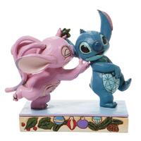 Disney Traditions Figurine 15cm Angel & Stitch, Whitehill 6008980