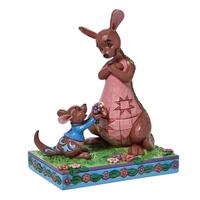 Disney Traditions Figurine 15cm Roo Giving Kanga Flowers, Whitehill 6010102