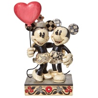 Disney Traditions Figurine 18cm Mickey & Minnie Heart, Whitehill 6010106