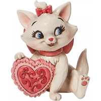 Disney Traditions Figurine 9cm Marie Holding Heart, Whitehill 6010107