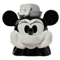 Disney Cookie Jar 25cm Minnie Mouse Black & White JAS-EDI6010945