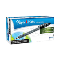 Paper Mate Flexigrip Ultra Retractable Ballpoint Pen 1.0mm Black Box of 12 DS-9530131