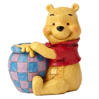 Disney Traditions Figurine 7cm Winnie the Pooh with Honey Pot, Whitehill 4054289