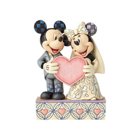  Disney Traditions Figurine 18cm Mickey Groom & Minnie Bride, Whitehill 4059748