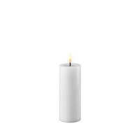 Deluxe Homeart LED Flameless Candle 5x12.5cm White, Whitehill RF-0001