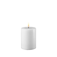 Deluxe Homeart LED Flameless Candle 7.5x10cm White, Whitehill RF-0004