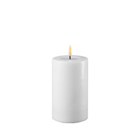 Deluxe Homeart LED Flameless Candle 7.5x12.5cm White, Whitehill RF-0005