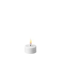 Deluxe Homeart LED Flameless Candle 4x4.5cm White Tealight Set of 2, Whitehill RF-0011