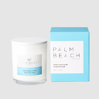 Palm Beach Scented Soy Candle Standard 420g - Salted Caramel & Vanilla MCXSCAVW