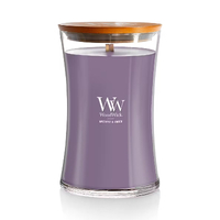 WoodWick Scented Candle Amethyst & Amber Large 609g WW1632291