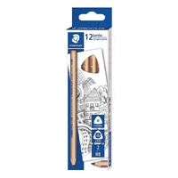 Staedtler Natural Pencil Jumbo Triangular HB Box of 12