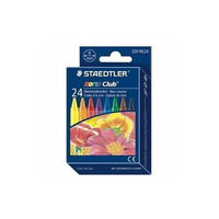 Staedtler Noris Wax Crayons 8mm Assorted Pack of 24 