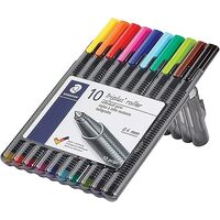 Staedtler triplus Rollerball Pen Assorted Box of 10 