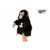 Hansa Creation Hand Puppet Chimp 25cm CA Australia HC8468