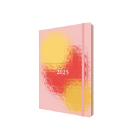 2025 Diary Collins Abstract Gradients A5 Week to View Recycled Pink E-AG153.50