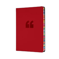 Notebook Collins Edge A5 Ruled Red by Collins Debden ED15R.15