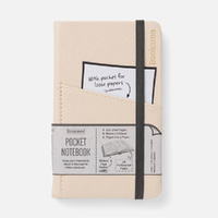 Bookaroo Notebook A6 with Pocket Cream, Artico 43034