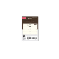 2025 Refill Filofax Cotton Luxury Pocket Week to View FF-25-68224