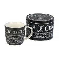 The Ultimate Gift for Man Mug in Tin Cricket Mad ATS-UGM8809