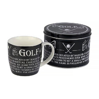 The Ultimate Gift for Man Mug in Tin The Golf Addict ATS-UGM8812