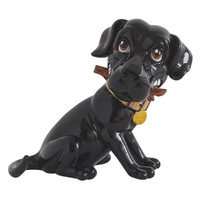 Little Paws Collectible Figurine 13cm Cooper Black Labrador, Artisanau LP3068