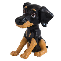 Little Paws Collectible Figurine 13cm Luther Doberman, Artisanau LP3070