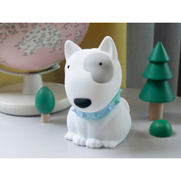 Dhink Night Light Rechargeable LED Silicone Sam the Dog, Whitehill MTM_DSAM