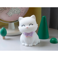 Dhink Night Light Rechargeable LED Silicone Lulu The Cat, Whitehill MTM_DLULU