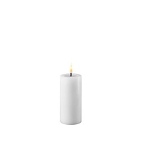 Deluxe Homeart LED Flameless Candle 5x10cm White, Whitehill RF-0001-1