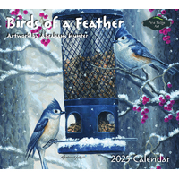 2025 Calendar Birds Of A Feather by Janene Grende Wall, Pine Ridge 5973